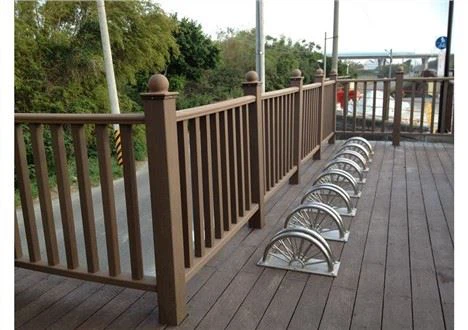 Vodootporna krajobrazna šetnica Drvena plastična kompozitna WPC ograda